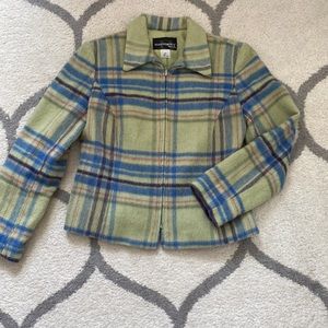 Vintage Plaid Blazer